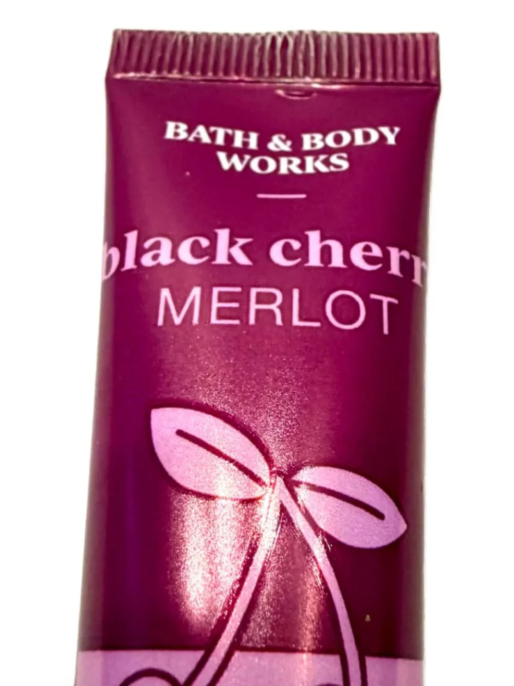 Bath & Body Works BLACK CHERRY MERLOT Lip Mask & Gloss NEW 2pc Lot